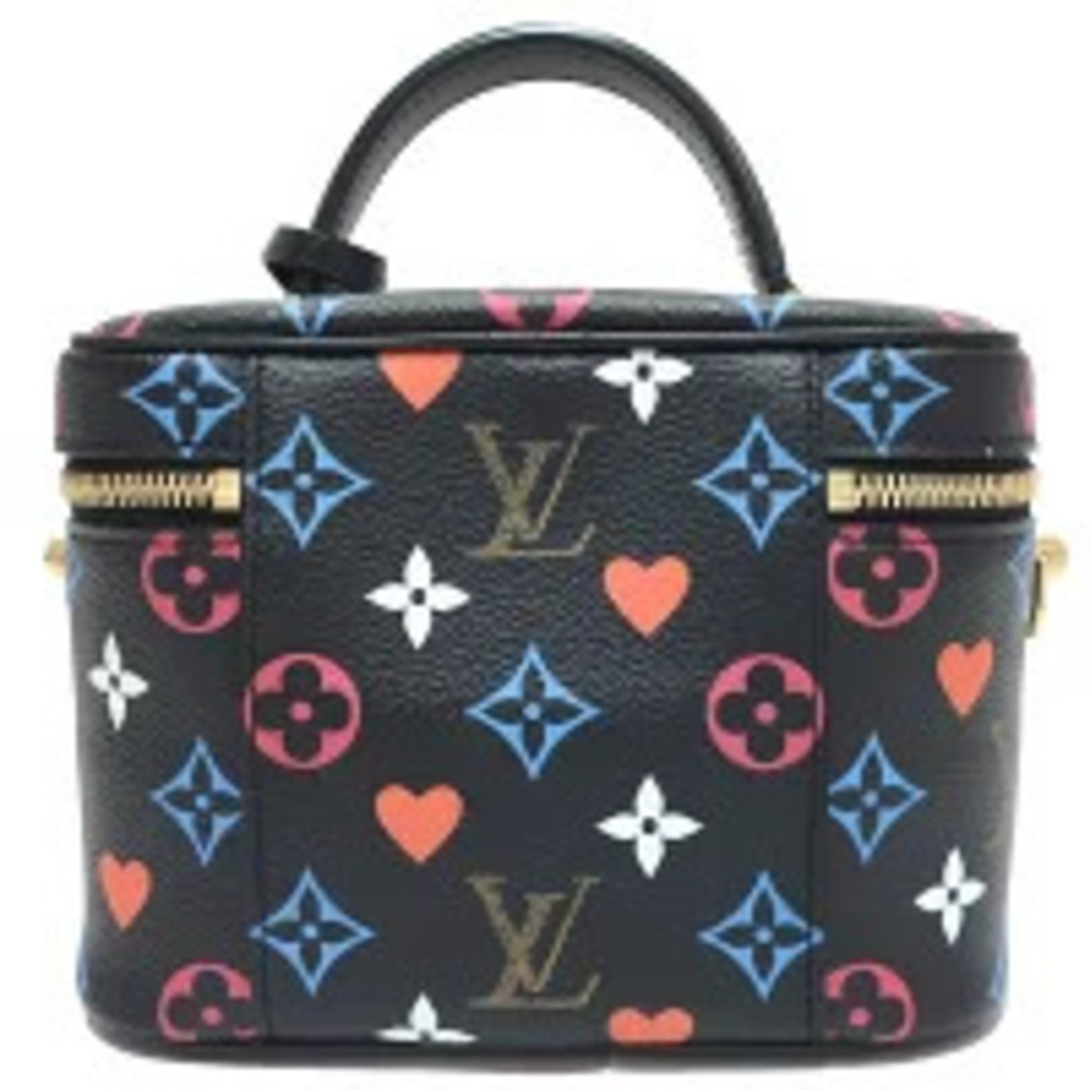 Louis Vuitton On Game Bag Monogram Vanity Black